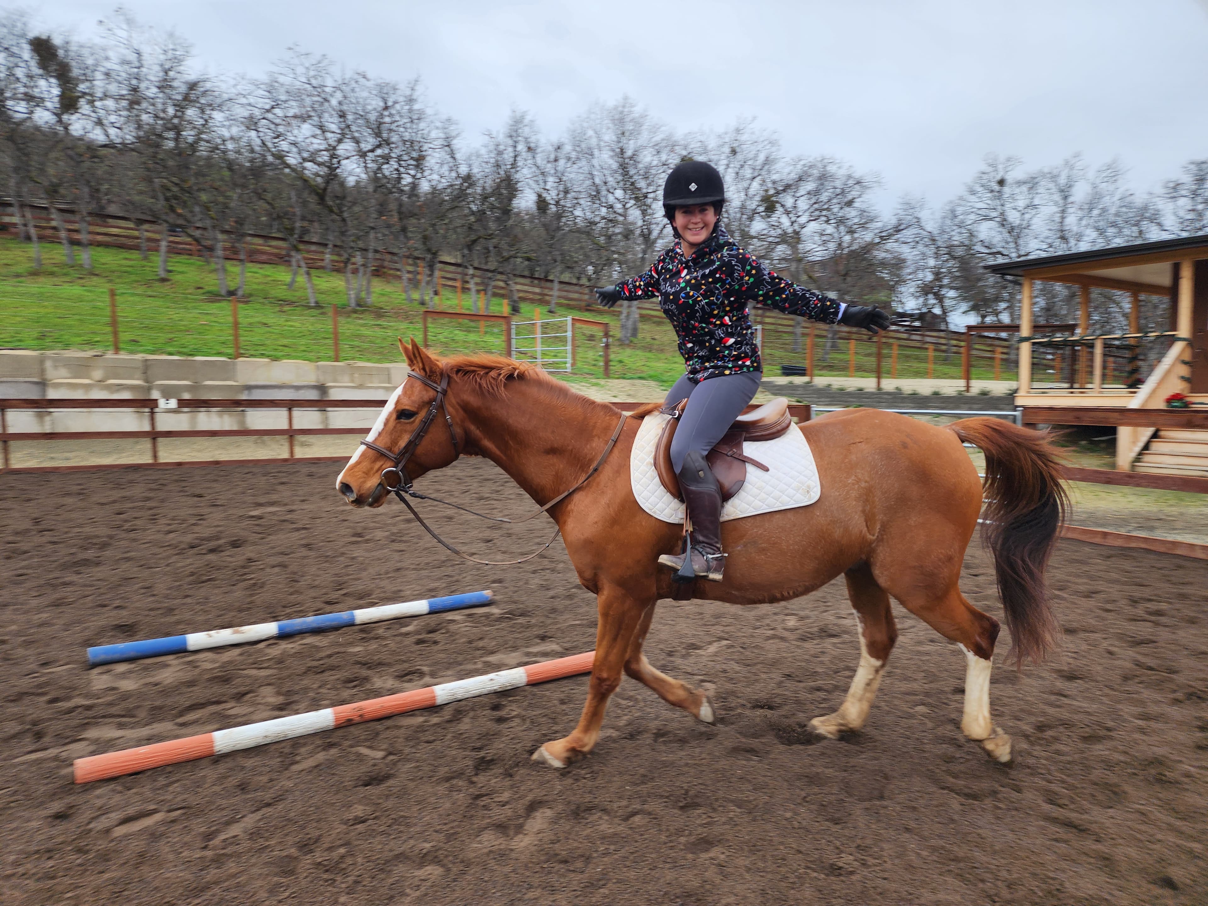 Hannah Baier, instructor at River Road Horsemanship